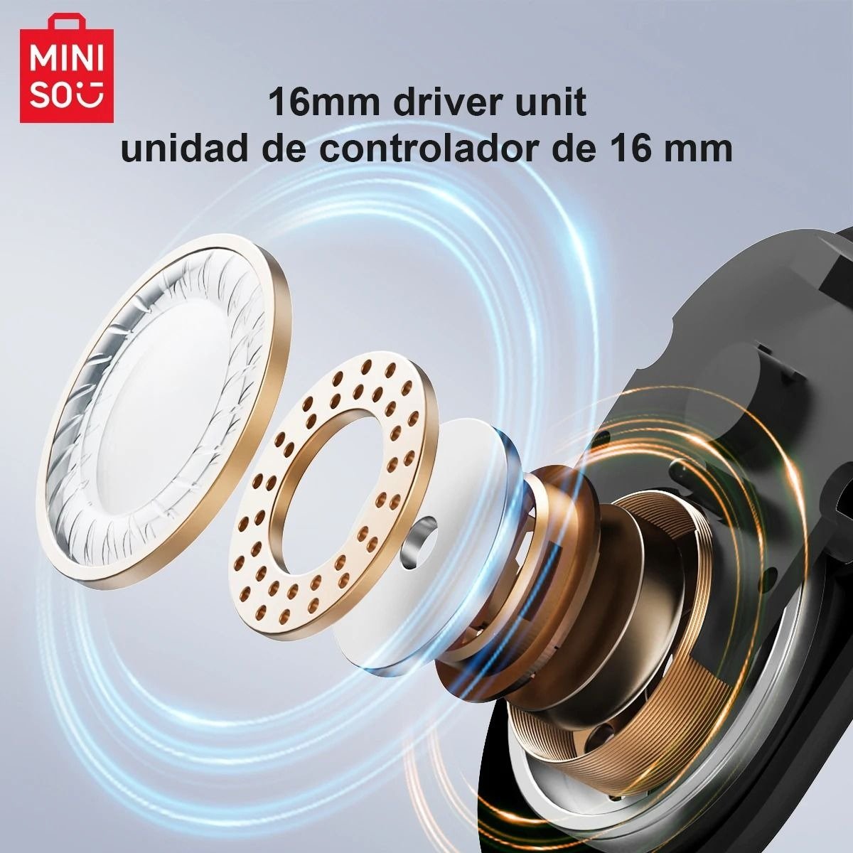 Miniso MS162 Intelligent Bluetooth Translation Earbuds Wireless Chat Headset - Image 6